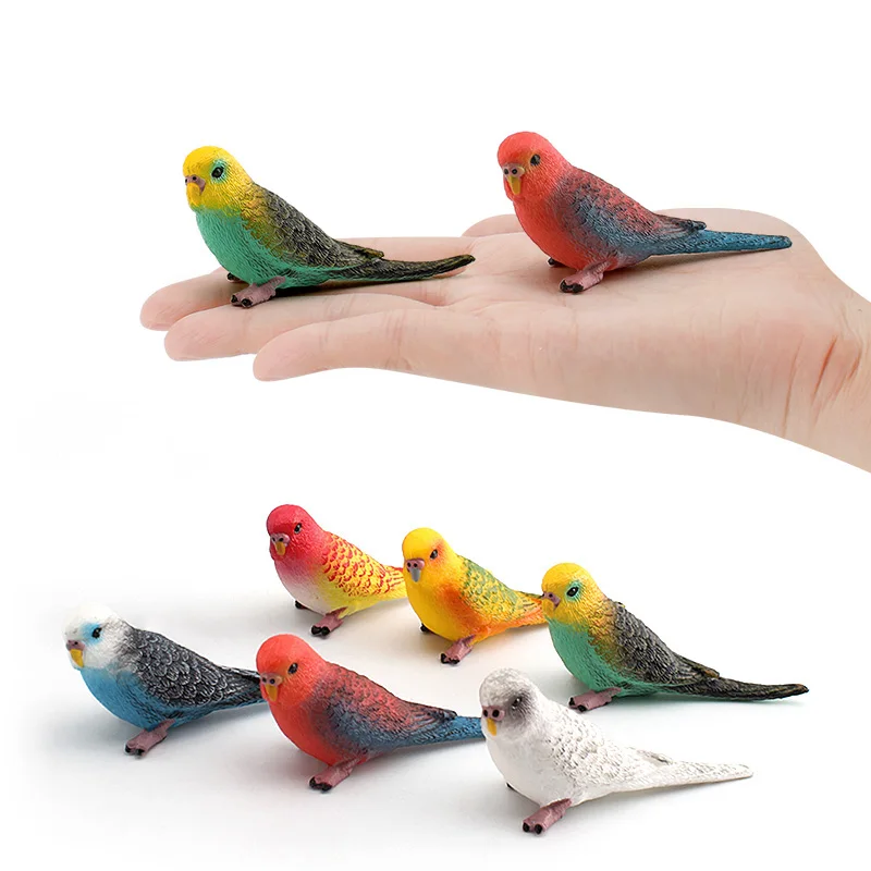 Parrot Toy Simulated Bird Children's Ornament
