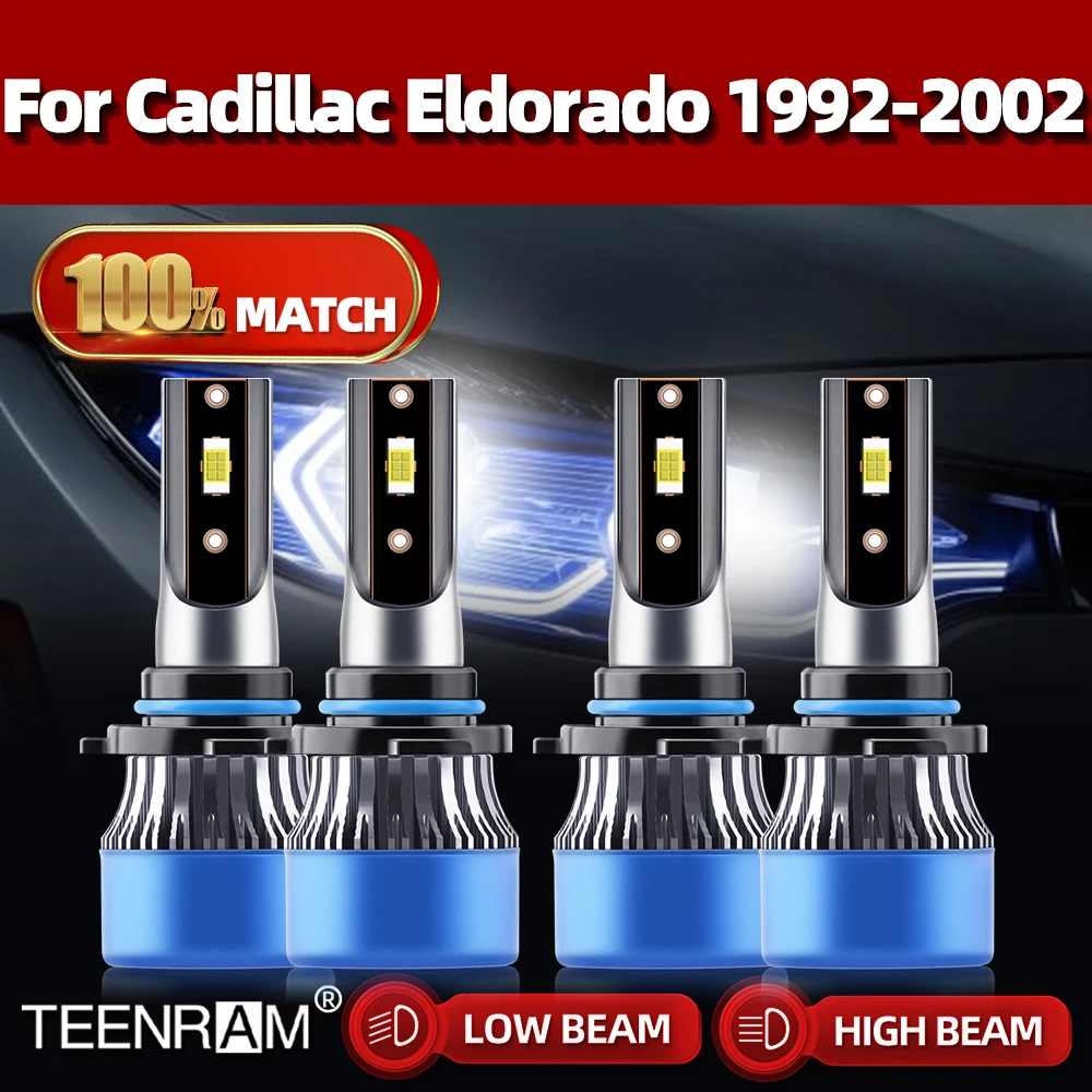 

Canbus LED Headlight Bulbs 240W 40000LM Car Headlamp 6000K 12V Auto Lamps For Cadillac Eldorado 1992-1998 1999 2000 2001 2002
