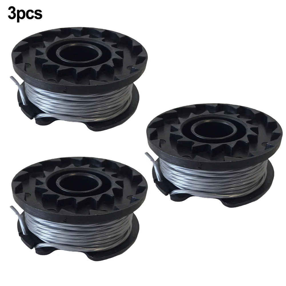 

3Pcs For Karcher LTR 18-30 Grass Trimmer Spool & Line 2.444-016.0 18V Strimmer Lawn Mower Replacement Line Spool