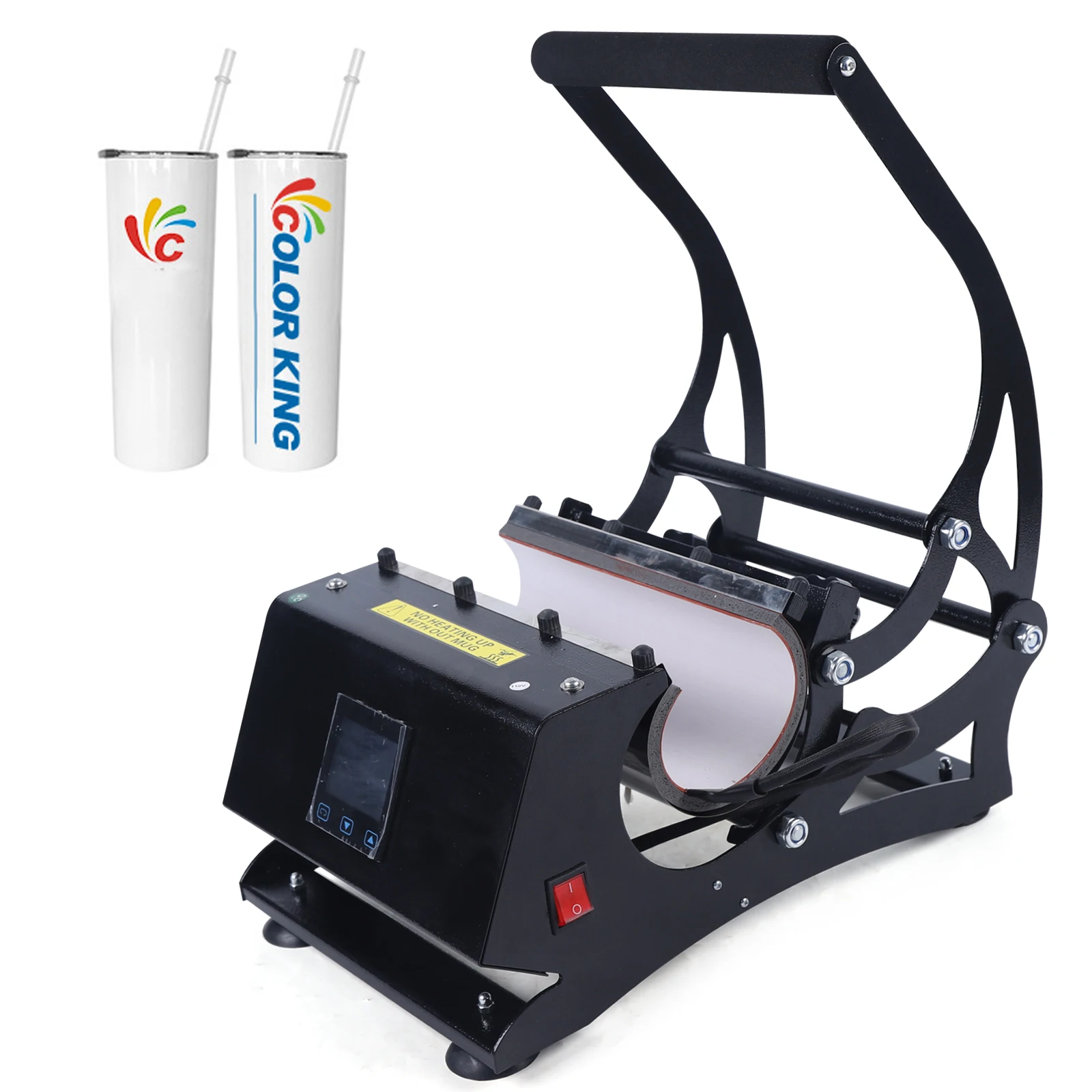 550W Mug Heat Press Machine for 20oz Bottle Sublimation Digital Transfer Machine