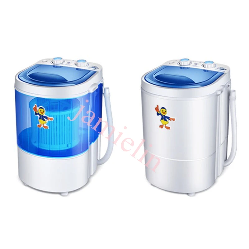 Semi-automatic Household Dormitory Portable Washing Machine Laundry  Dehydrator Small Baby Mini Washing Machine 220v 5kg - Washing Machine Parts  - AliExpress