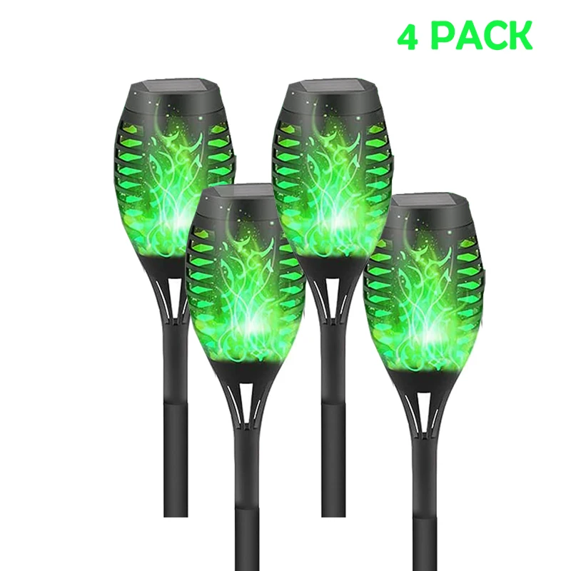 ตัวเลือกสินค้า โคมไฟพลังงานแสงอาทิตย์ 6 แพ็ค 12 LED RGB กันน้ำ ตกแต่งสวนกลางแจ้ง