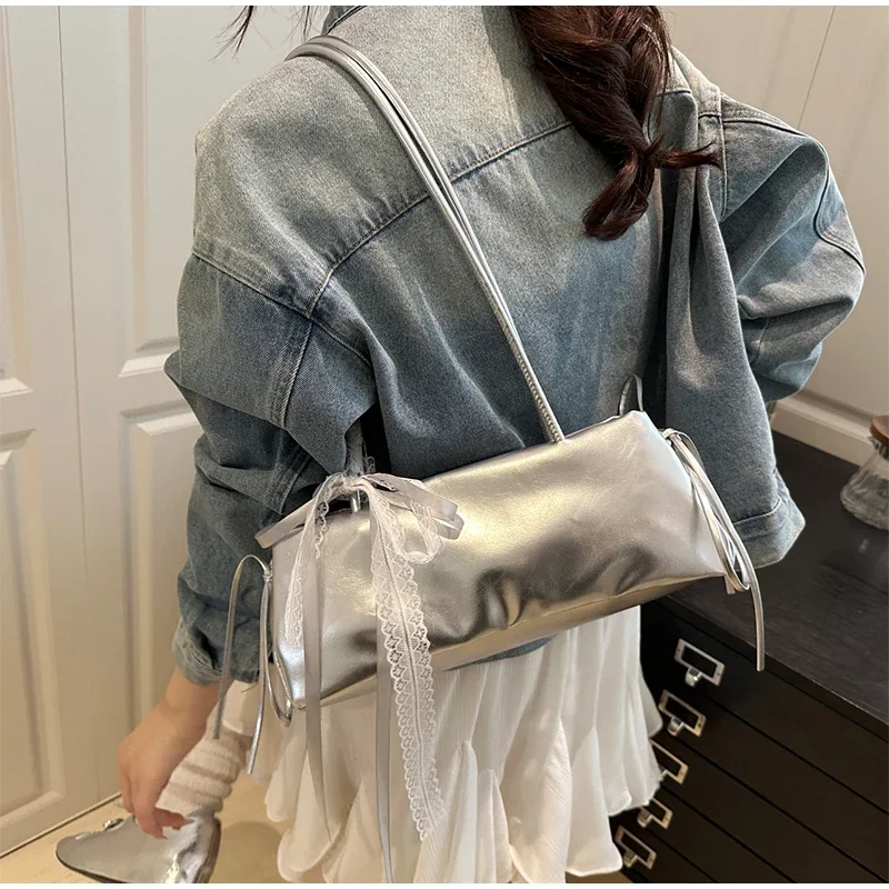 French Elegant Square PU Bag Image 14