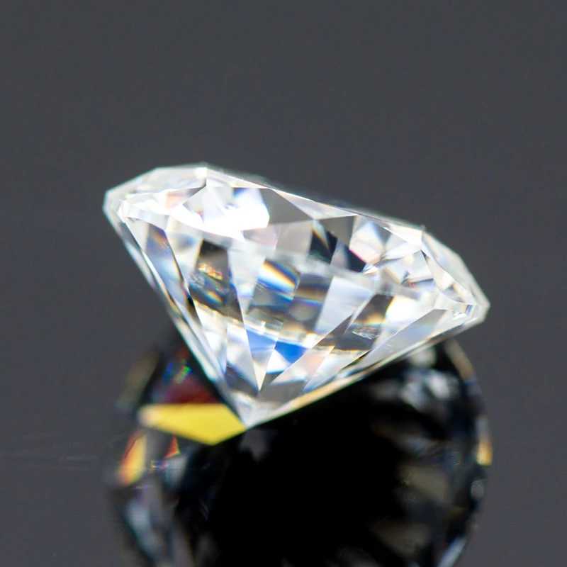 Wholesale Moissanite Stone 0.5ct-15ct D Color Round Cut Vvs1 Prices Gemstone for Moissanite Jewelry Making with GRA Certificate 2