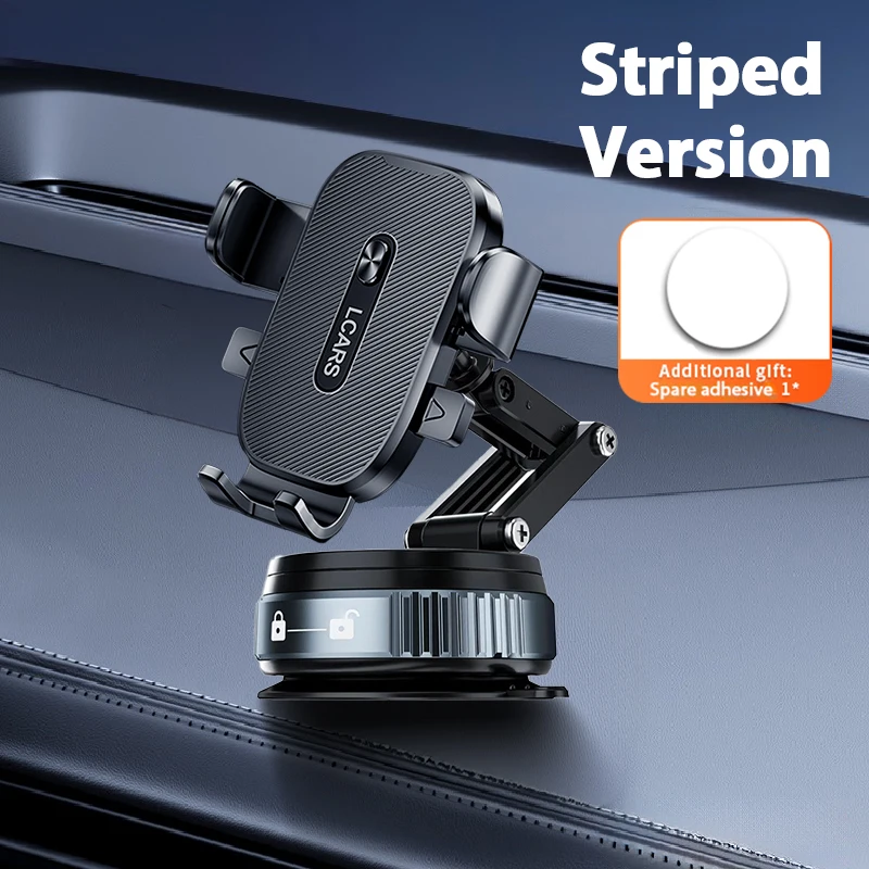 Universal Car Phone Holder 360 Adjustable Rotation Dashboard Suction Cup Mount for Smartphone Navigation Vehicle Accessory