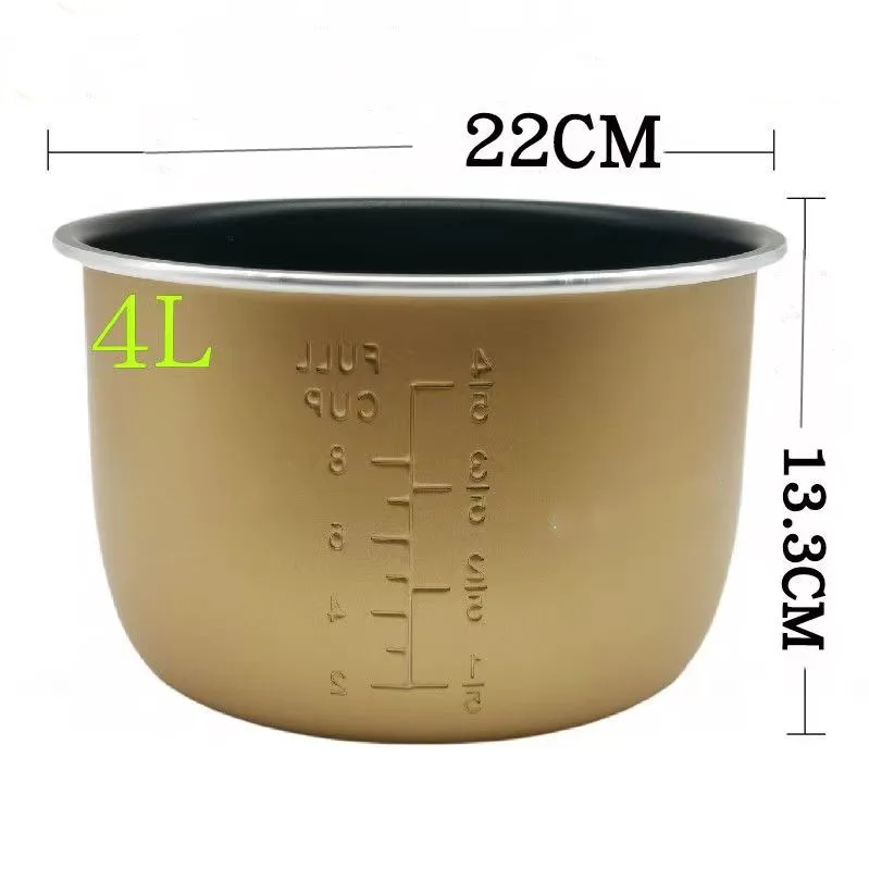 Universal inner pot accessories 4L/5L/6L step-up pressure cooker non-stick pot inner universal core