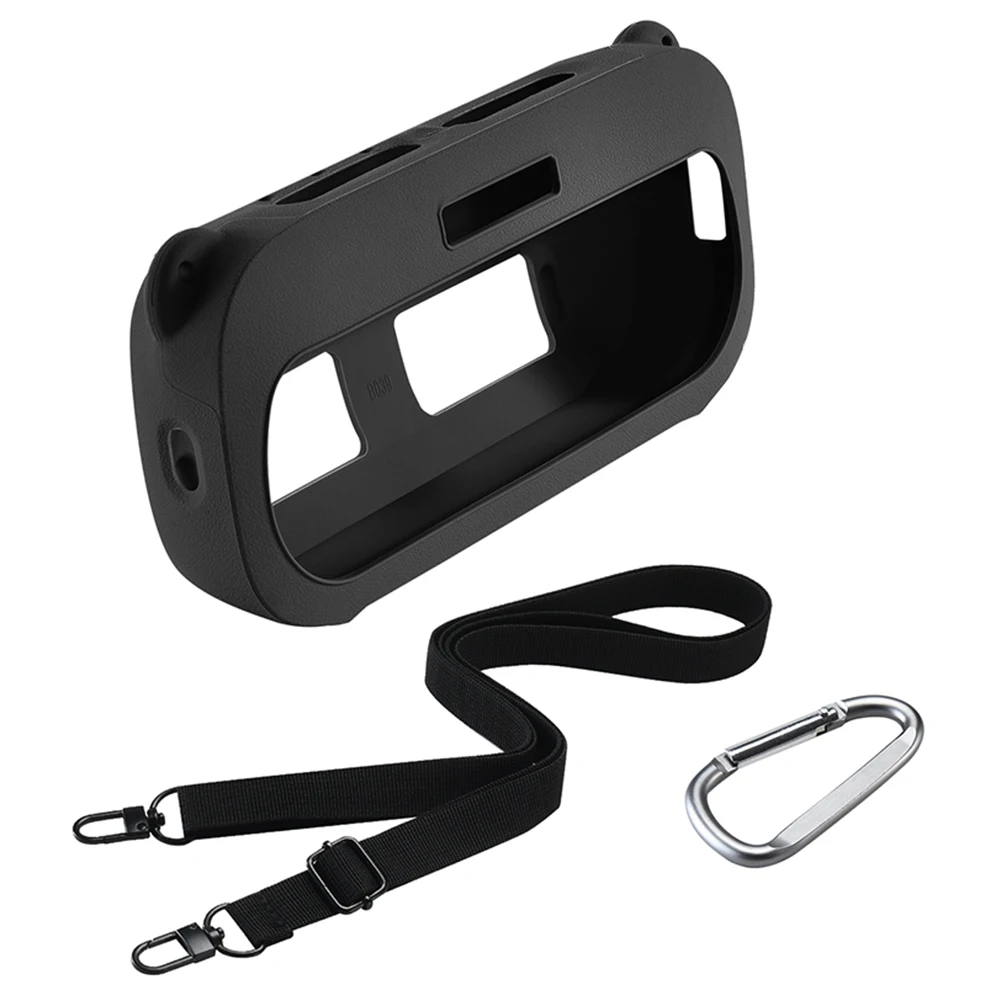 Silicone Protective Cover Protective Skin Sleeve for Bose SoundLink Flex 1st Gen 2nd Gen with Shoulder Strap Carrying Case