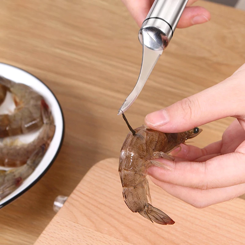 Kitchen Accessories Shrimp Peeler Stainless Steel Seafood Cooking Tools shrimp peeler