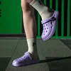 Women Clogs Summer Women Sandals Thick Bottom Home Slides Soft EVA Dry Wedges Platform Garden Shoes Beach Sandals Home Slippers 6