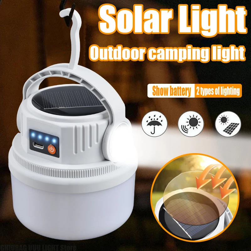 Solar LED Camping Lantern 1