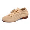 Soft Mesh Low Heel Shoes for Women and Girls, Ballroom Tennis, Latin Training, Ballet, Jazz, Teacher, Dance 1