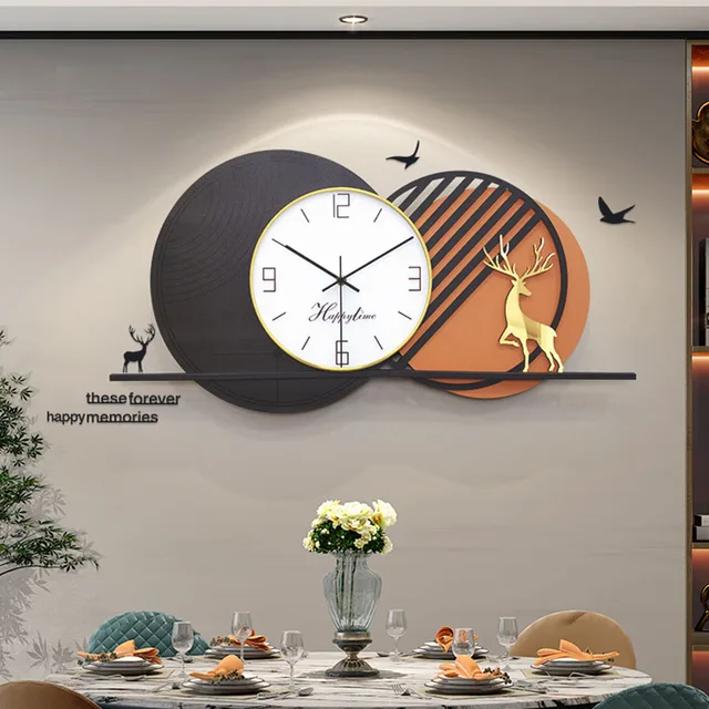 Koreai Szoba Digitális Falórák Nagy Otthoni Modern Horloge Díszek Ww50Wc - Image 6