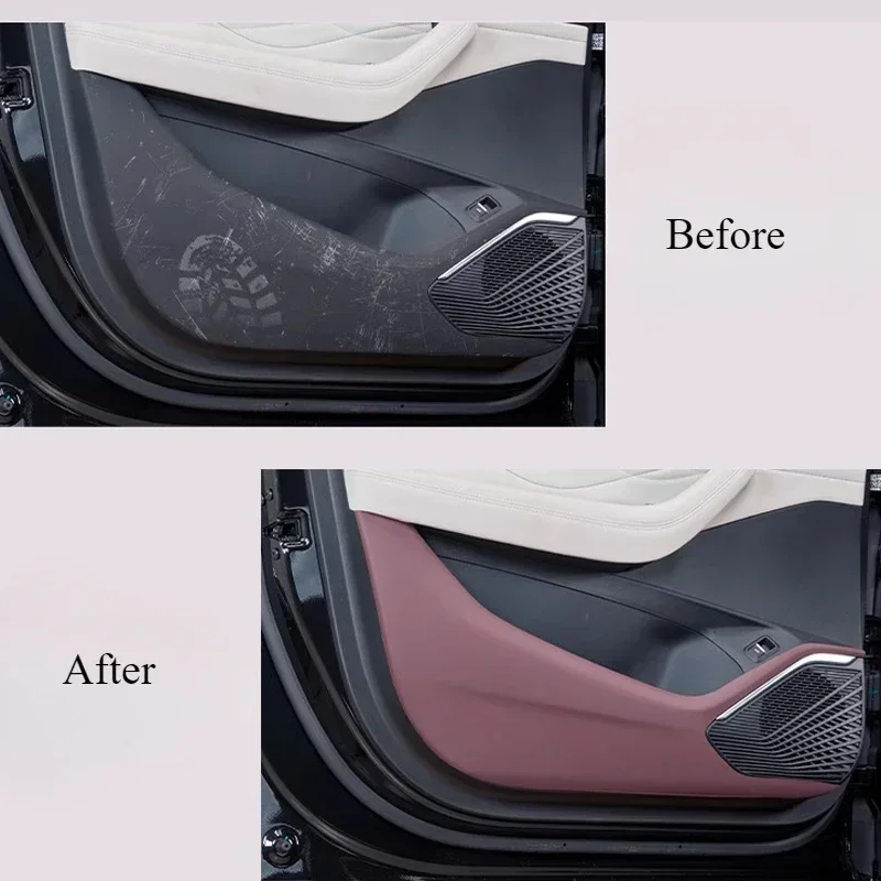 GEELY Monjaro KX11 Xingyue L After 2023 자동차 문짝 안티 킥 패드 자동차 보호 매트, 긁힘 방지 개조 자동차 액세서리