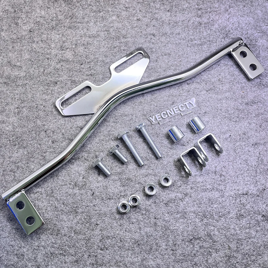 Universal Motorcycle Headlight & Auxiliary Lamp Mount Bracket