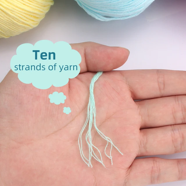 100% Organic Cotton Yarn 5