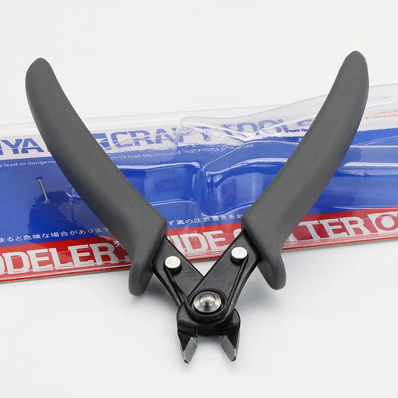 TAMIYA 74093 Modeler's Side Cutter α Model Pliers Grey Plastic