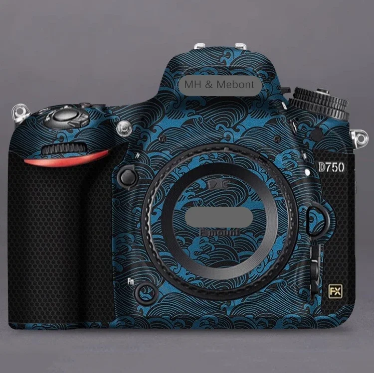 Nikon D750 데칼 스킨 카메라 비닐 랩 안티 스크래치 보호 필름 보호 코트 용 맞춤형 스티커
