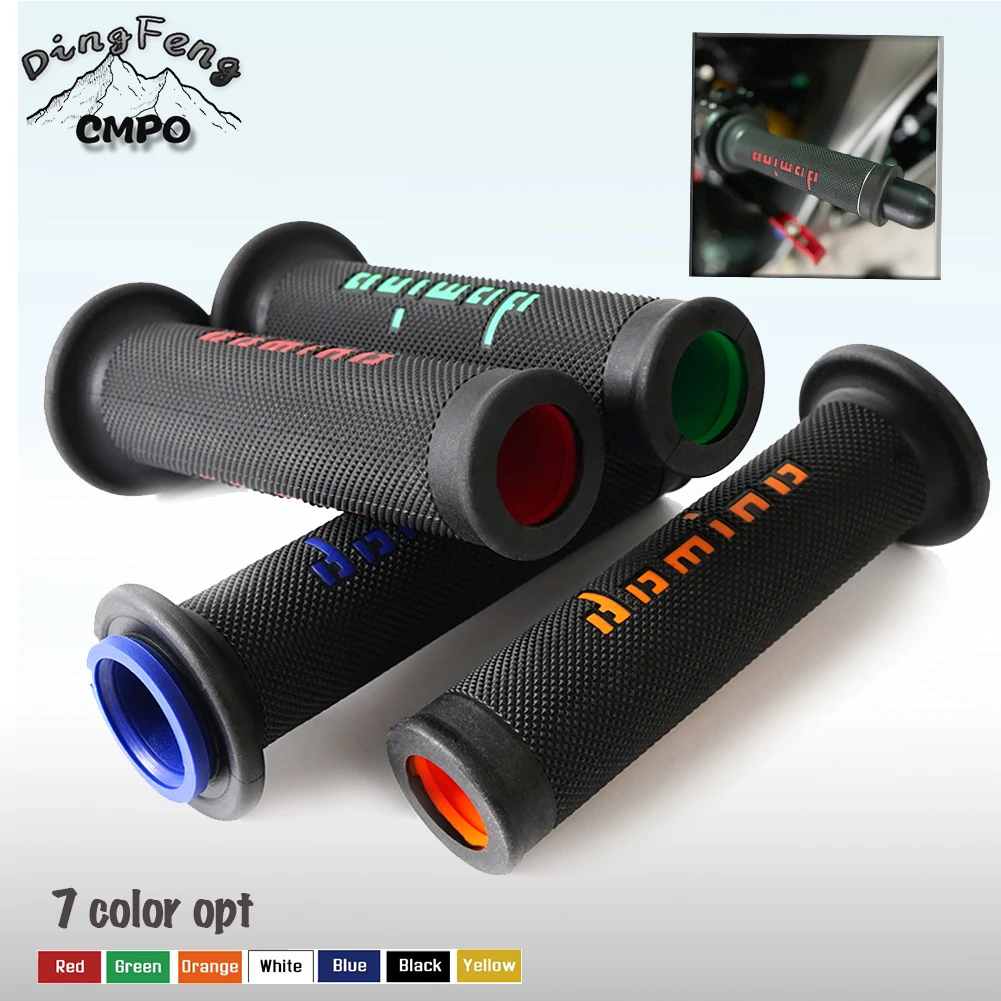 오토바이 범용 도미노 레이싱 핸들 바 핸들 그립, KTM 가와사키 야마하 EXC XCF XCW SXF CRF YZF WRF 모터크로스 그립