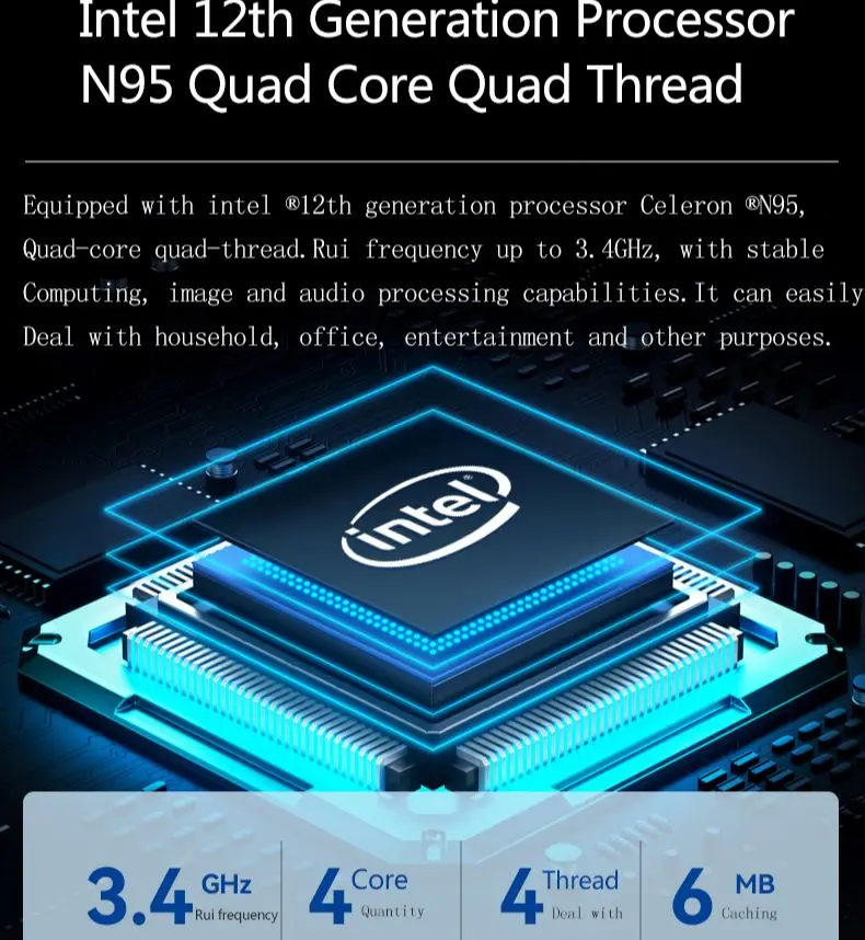 Рисунок 2 - Портативный мини-ПК Intel 12th