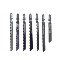 5pcs/set HCS 6T Jig Saw Blades T244D/T344D for Fast Cutting Straight Cutting 4 Mm Teeth Length Jigsaw Blades 100*1.2mm Saw Blade 2