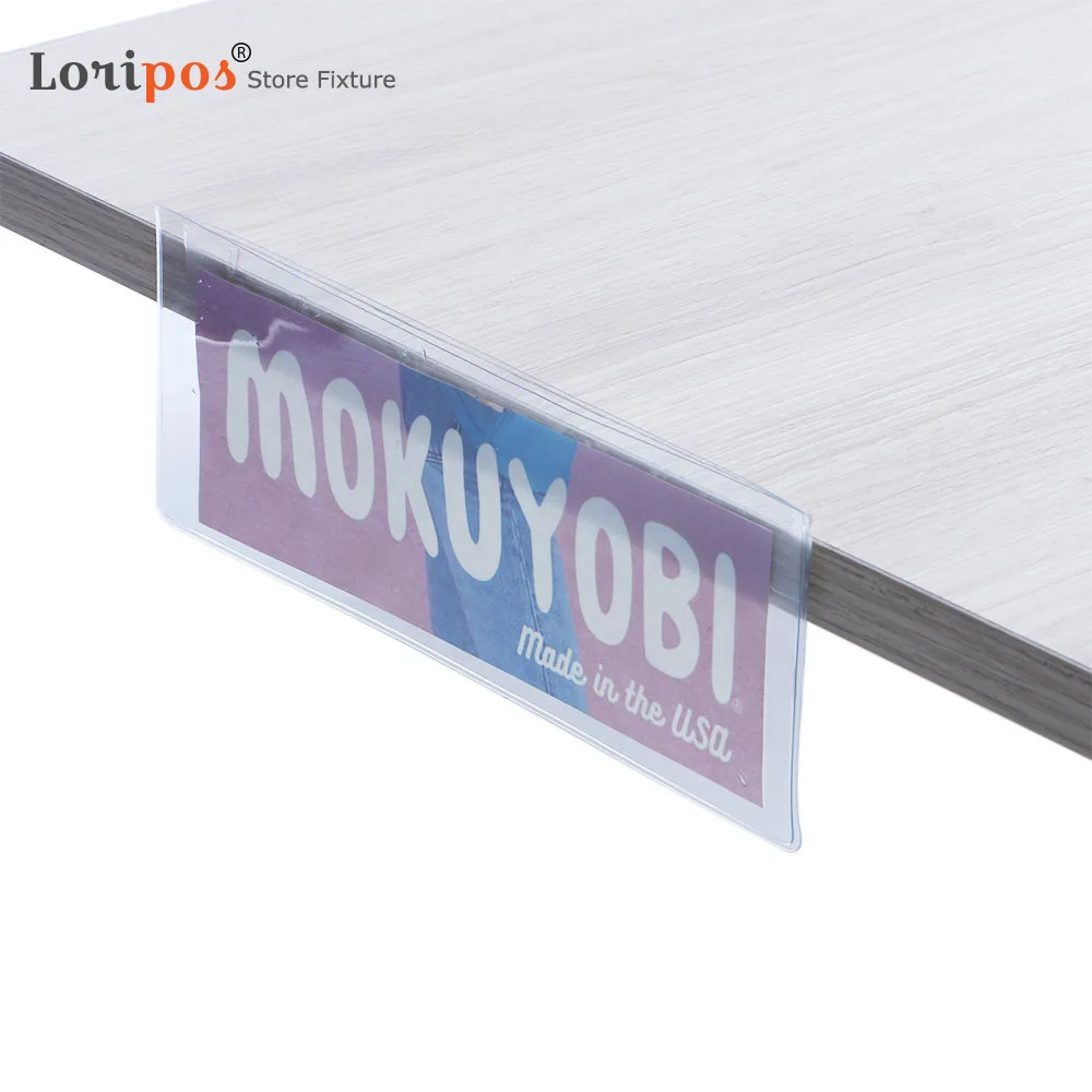 Sold Transparent Soft Rubber Thickened File Punched Poster Pockets Turnover Box Label Holder Sleeve Bulletin Board Document
