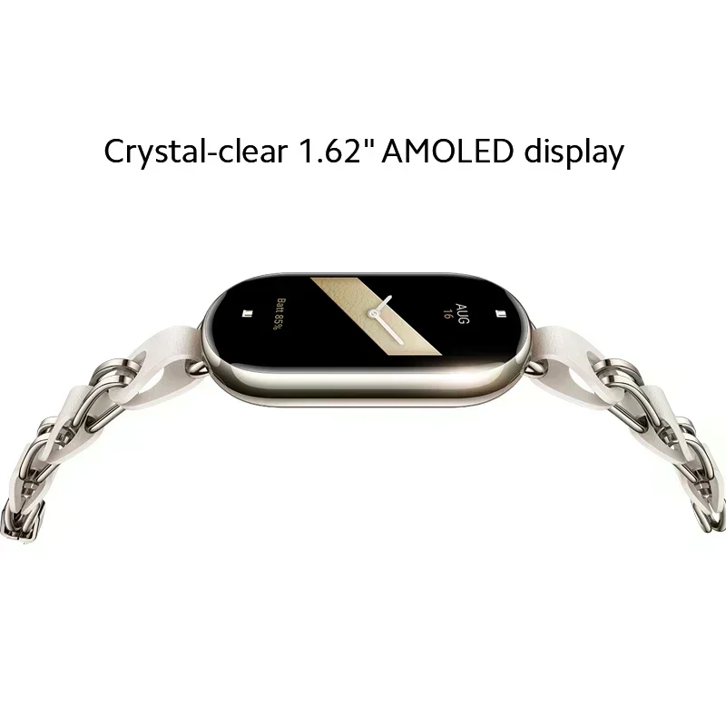 Global Version Xiaomi Band 8 1.62'' AMOLED Ultra Long Battery Life 16 Days Smart Bracelet 150+ Sport Modes smart band