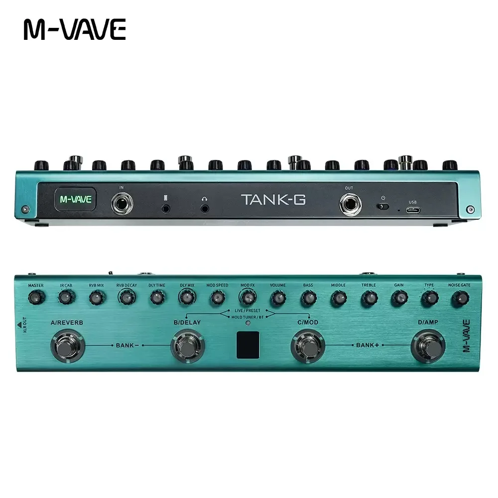 M-VAVE ギター ベース エフェクター ANNBlackbox、MK-300、Tank-G/B