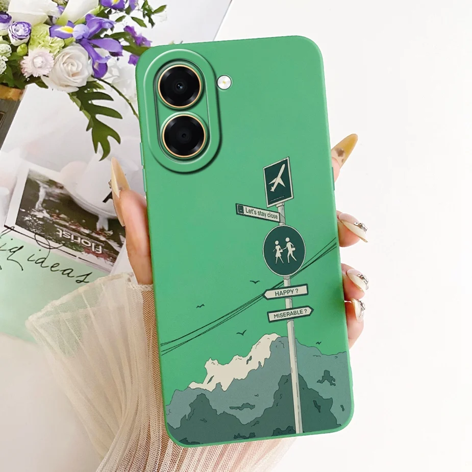 For Honor Stylish Art Painted Soft TPU Phone Case - Smart and Durable Design