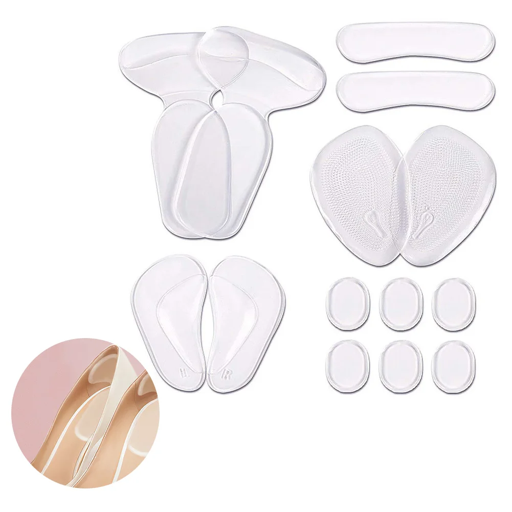 

Women Men Pain Relief Forefoot Insert Half Insoles Non-slip Sole Shoe Cushion Reduce Padded Front Foot Pads For Shoes Inserts