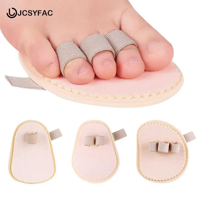 1PCS Unisex Hammer Toe Cushions Protector Separator Support Pads Straightener Bunion Guard Temporary Corrector 4Styles