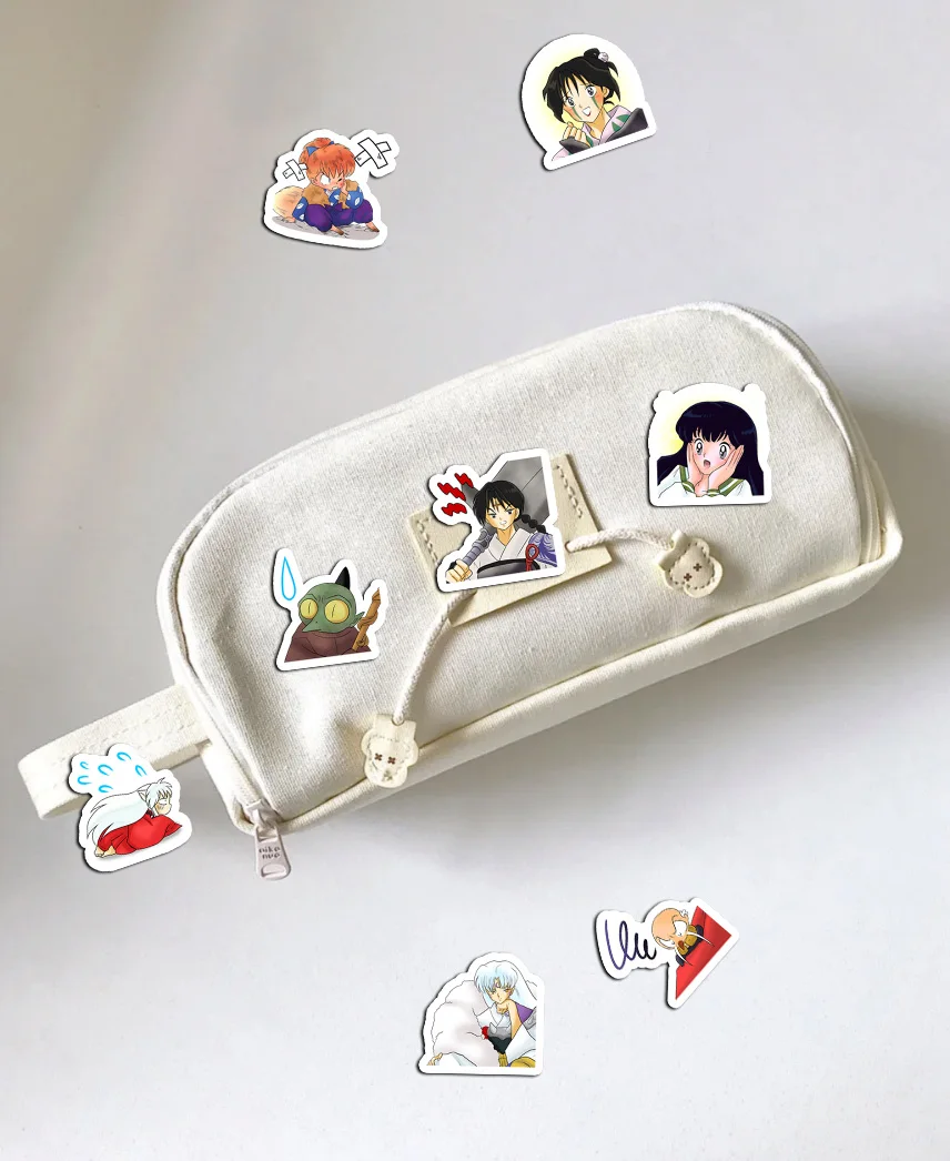 40 Stücke Lustige Inuyasha Cartoon Kinder Aufkleber DIY Telefon Laptop Notebook Koffer Wasserdichte Aufkleber Kinder Spielzeug Dekor Etiketten – Detail 6