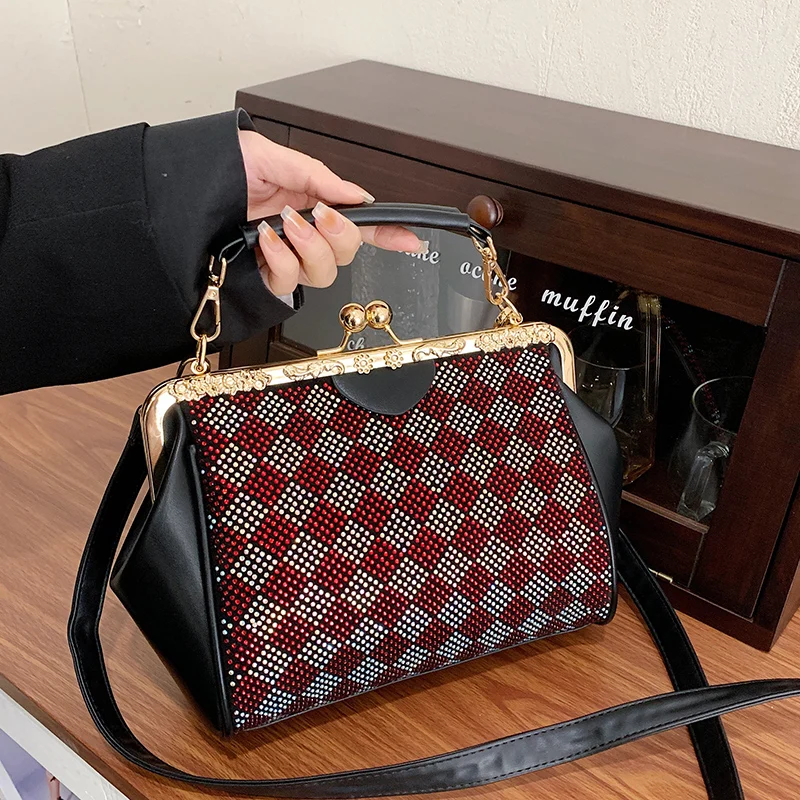 

Brilliant Diamond Women's Dinner Bag High Quality Women's Garbage Bag Cute Wallet and Handbag Designer Cross Body Bag