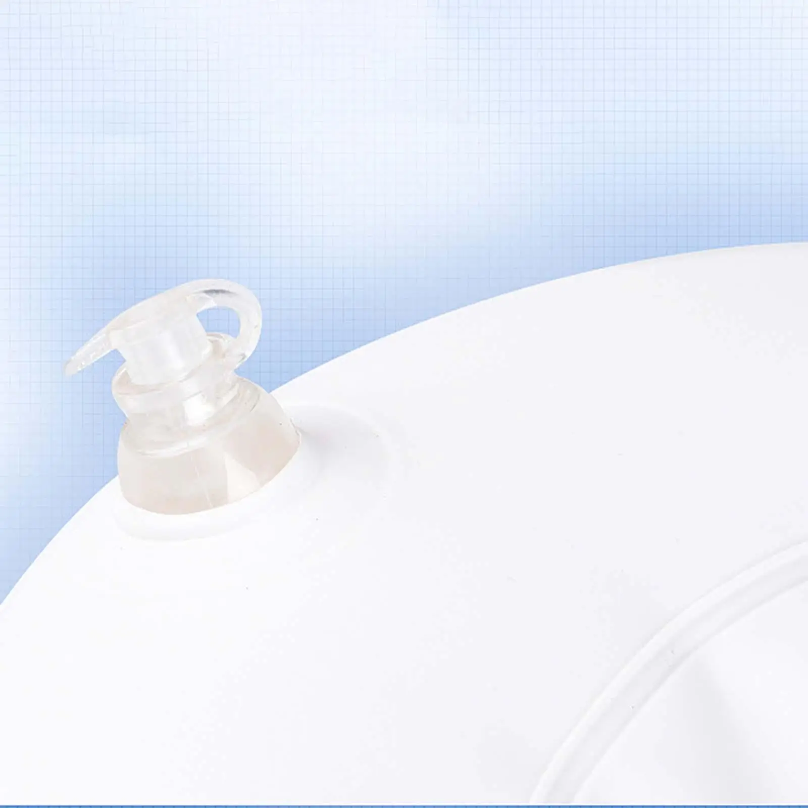 Inflatable Shampoo Basin Neck Support Hair Wash Tub Bedside and in Bed Hair Washing