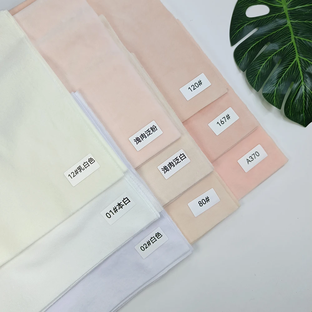 ZYFMPTEX 2024 슈퍼 소프트 쇼티 벨보아 패브릭 1mm 45x50cm 플러시 세공 DIY 인형 바디 소프트 패브릭 100% 폴리 에스터