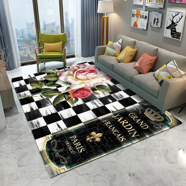 Garden Flower Art Rug 6