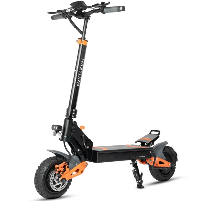 Maxturn X1 Ultra adulte Scooter électrique 1100W * 2 double moteur 48V20.8AH batterie pliable e-scooter 10 "pneus tout-Terrain 1