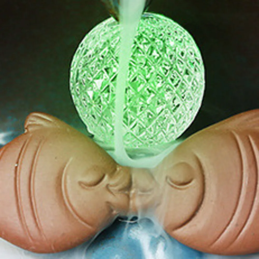 1pc Blue Shell Pearl Incense Burner Home Decor for Living Room Pearl in Shell with LED Light Desktop Mermaid Incense Burner