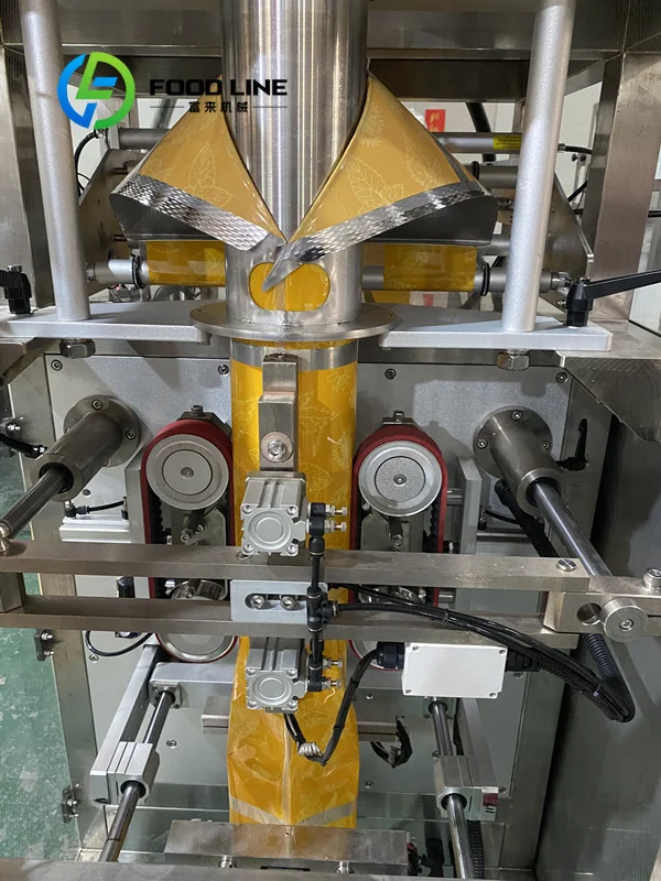 Linea di Produzione Industriale per Confezionamento Polveri con Protezione da Sovraccarico e Funzione di Arresto Automatico - immagine 3