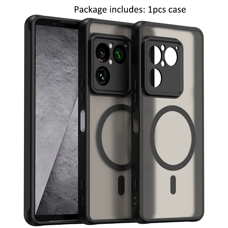 Magnetic Matte Frosted Protective Phone Case
