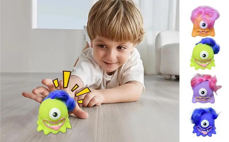 

Funny Squeeze Toys Kid Pulling Hair Screaming Toys Pull Its Hair Educational Puzzle Children Tricky Toys Anti Stress Relief Toys
