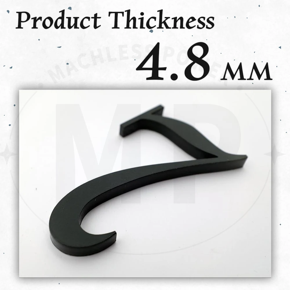 Nordic Style House Number For Exterior House Apartment Plaque Mailbox Address Digits Sticker Sign Black Big Modern Door Number,house number signs,house numbers,number plate,door signs