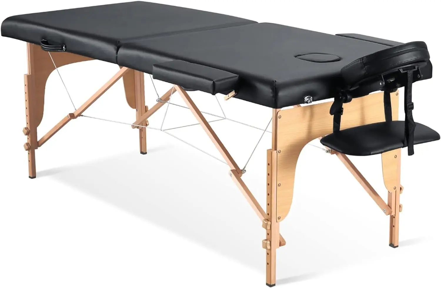 

Portable Massage Table Professional Massage Wide 35 Height Adjustment Lash Bed SPA Bed Facial Tattoo Table with Accessor