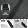 Quilted Recliner Sofa Cover Waterproof Armchairs Slipcovers Dogs Pets Kids Anti-Slip with Side Pockets Elastic Strap Protector 3