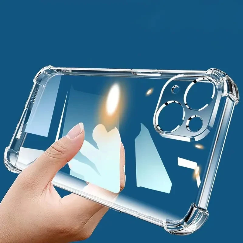 ShockproofSiliconeSoftAirbagsCaseForiPhoneSE20202022151413