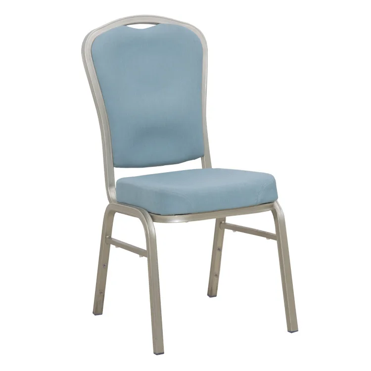

Hotel chairs, high-density sponge soft pack banque, iron metal wedding restaurant gathering