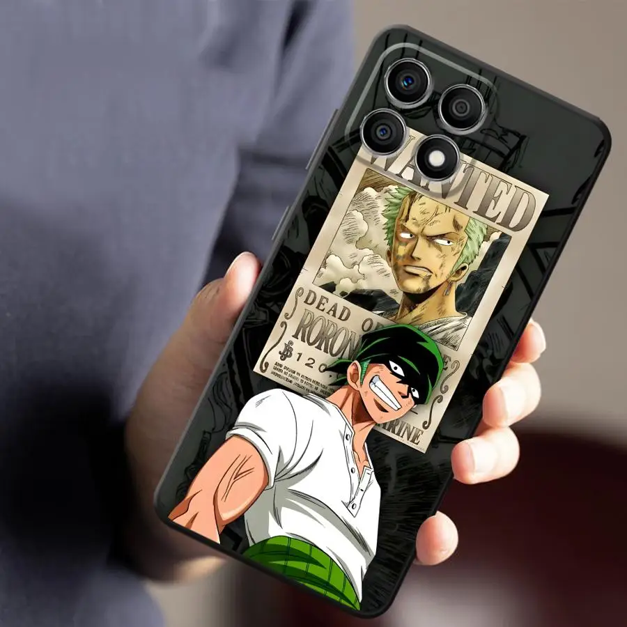 One Piece ZORO Black Soft Phone Cover Case