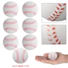 6/24Pcs Mini Baseball Sponge Ball Toy Outdoor Decompression Sport Practice Trainning Base Ball Toy Kids PU Baseball Toy Gift 1