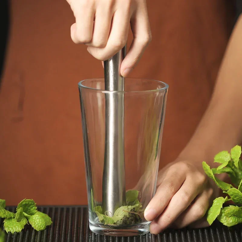 Ice Hammer 304 Stainless Steel Crushed Popsicle Sticks Bartender Bar Tool Ice Barware Lemon Juice Cocktail Utensils