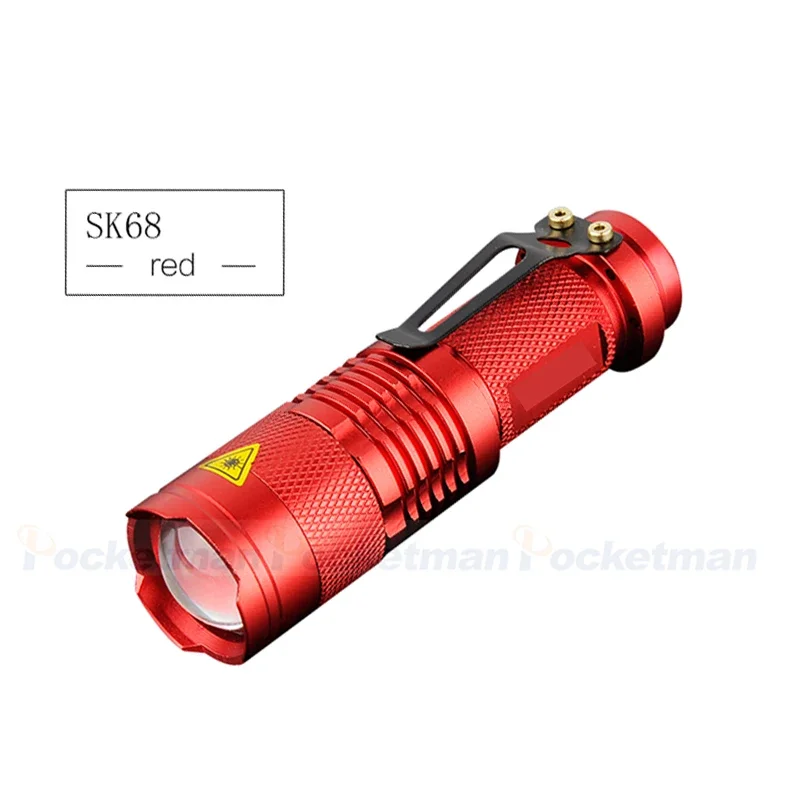 Lampe Torche LED Tactique Mini 1000 Lumens - étanche, Pile AA, Idéale Pour Extérieur Et Urgences