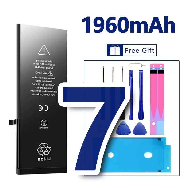 High Quality 0 Cycles Battery For iPhone SE 2 4 4S 5 5S 5C 6 6S 7 8 Plus X XR XS 11 Pro Max 7P For  iPhone7 iPhonese 6splus - Image 23